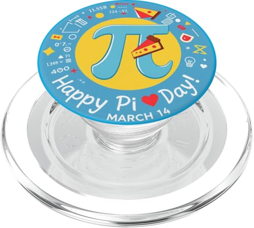 Happy PiDay – Spaß Mathematik & Wissenschaft Feier PopSockets PopGrip für MagSafe von Unconventional Celebrations