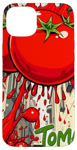 La Tomatina - Tomato Splash Festival, Spanien Hülle für iPhone 15 Plus von Unconventional Celebrations