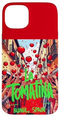 La Tomatina Tomato Splash Festival - Spanien Hülle für iPhone 15 Plus La Tomatina Tomato Splash Festival - Spanien Hülle für iPhone 15 Plus von Unconventional Celebrations