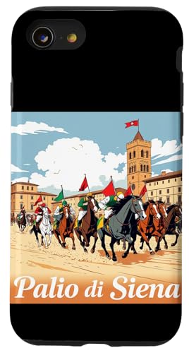 Palio di Siena - Italienisches Pferderennen Hülle für iPhone SE (2020) / 7 / 8 von Unconventional Celebrations