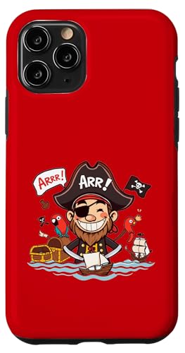 Piratenkapitän Cartoon Hülle für iPhone 11 Pro Piratenkapitän Cartoon Hülle für iPhone 11 Pro von Unconventional Celebrations