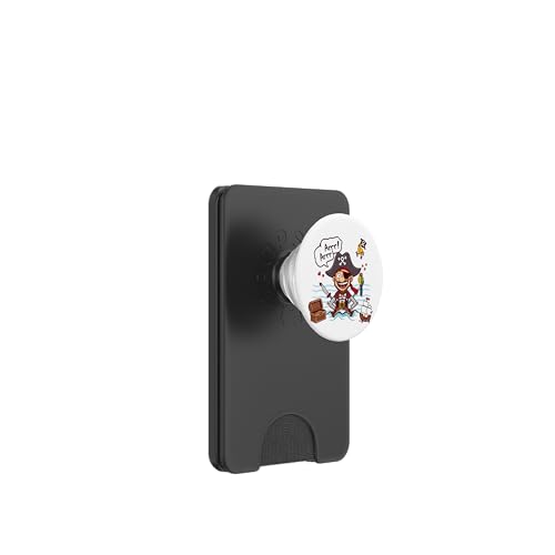 Rede wie ein Piratentag - Lustiger Cartoon-Pirat PopSockets PopWallet für MagSafe Rede wie ein Piratentag - Lustiger Cartoon-Pirat PopSockets PopWallet für MagSafe von Unconventional Celebrations