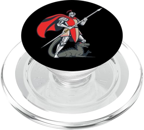 St. George's Day – Englands Nationalheld – Ritter PopSockets PopGrip für MagSafe von Unconventional Celebrations