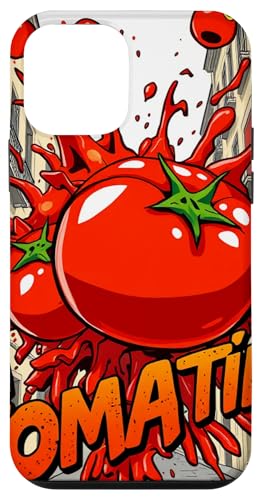 Tomato Splash Festival - Spanien Hülle für iPhone 12 mini von Unconventional Celebrations