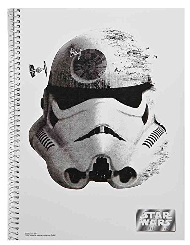 UNDERCOVER Collegeblock ´Star Wars Storm Trooper´, DIN A4 von Undercover