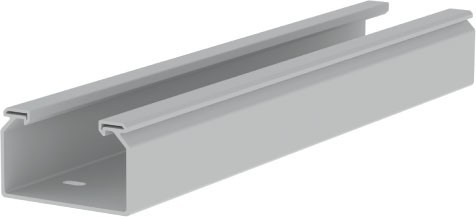 24 Mtr. Unex Kabelbahn ungelocht grau 66101-48 24 Mtr. Unex Kabelbahn ungelocht grau 66101-48 von Unex
