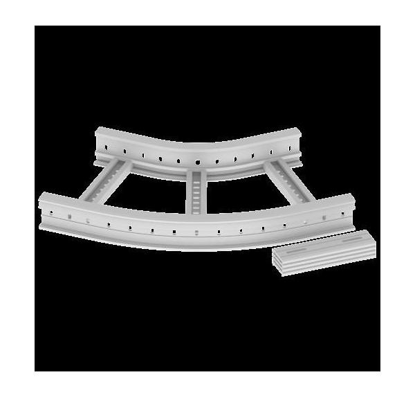 Unex Flachbogen 45 Grad 67416-04 von Unex