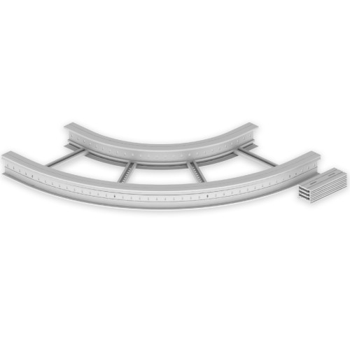 Unex Flachbogen 45 Grad 67627-44 von Unex