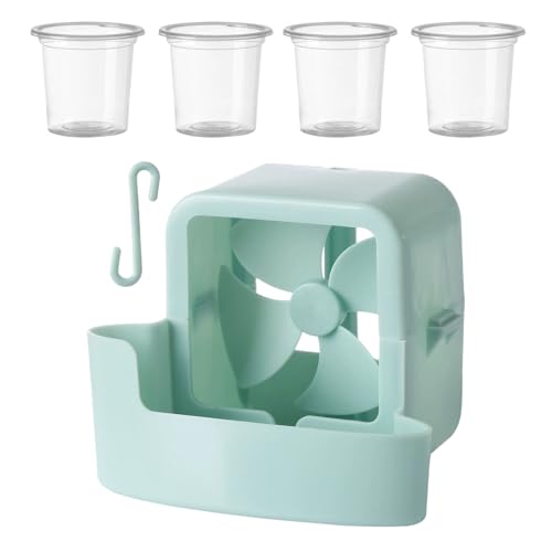 Cooling Fan Adapter, Mist Attachment Accessory, Ice Box Connector, Portable Hangable Design Universals Fit, for Terrace, Festival, Balcony, Outdoor Use, 11x9x9cm Blue Pink Cooling Fan Adapter, Mist Attachment Accessory, Ice Box Connector, Portable Hangable Design Universals Fit, for Terrace, Festival, Balcony, Outdoor Use, 11x9x9cm Blue Pink von Ungtyb
