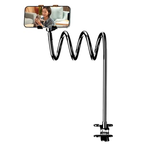 Ungtyb Adjustable Phone Holder, Flexible Tablet Stand, Cellphone Cradle, 360° Rotation, Easy to Use Design Bedroom, Living Room and Study, 6.69x5.51x3.15 Inches von Ungtyb