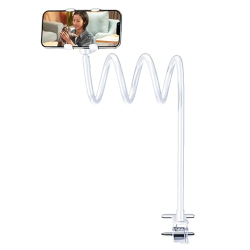 Ungtyb Adjustable Phone Holder, Flexible Tablet Stand, Cellphone Cradle, 360° Rotation, Easy to Use Design Bedroom, Living Room and Study, 6.69x5.51x3.15 Inches von Ungtyb