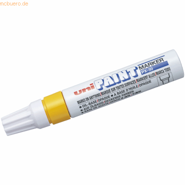 6 x Uni-Ball Lackmarker PX-30 4-8,5 gelb 6 x Uni-Ball Lackmarker PX-30 4-8,5 gelb von Uni-Ball