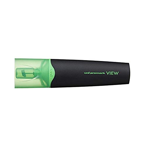 UNI BALL PROMARK View-Textmarker Luminator Grün Fluoreszierend USP - 200, Drehbarer Siehe-Mit Spitze von Uni-Ball