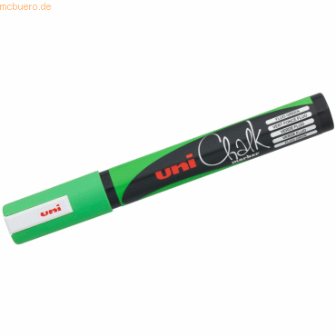 Uni-Ball Kreidemarker Uni Chalk PWE-5M 1,8-2,5mm grün Uni-Ball Kreidemarker Uni Chalk PWE-5M 1,8-2,5mm grün von Uni-Ball