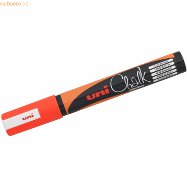 Uni-Ball Kreidemarker Uni Chalk PWE-5M 1,8-2,5mm orange Uni-Ball Kreidemarker Uni Chalk PWE-5M 1,8-2,5mm orange von Uni-Ball