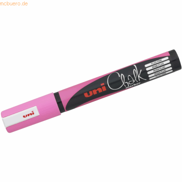 Uni-Ball Kreidemarker Uni Chalk PWE-5M 1,8-2,5mm pink Uni-Ball Kreidemarker Uni Chalk PWE-5M 1,8-2,5mm pink von Uni-Ball