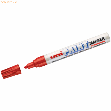 Uni-Ball Lackmalstift Uni-Paint PX-20 2-3 mm rot von Uni-Ball