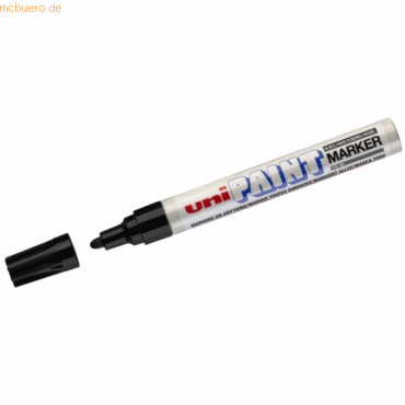 Uni-Ball Lackmalstift Uni-Paint PX-20 2-3 mm schwarz von Uni-Ball