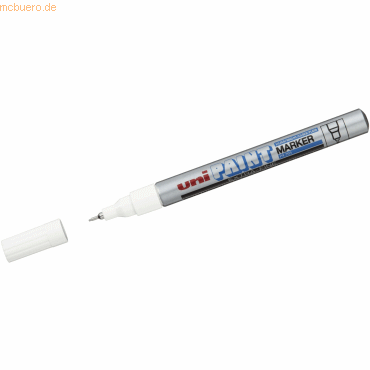 12 x Uni-Ball Lackmarker PX-203 0,8 silber 12 x Uni-Ball Lackmarker PX-203 0,8 silber von Uni-Ball