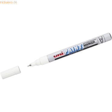 12 x Uni-Ball Lackmarker PX-203 0,8 weiß 12 x Uni-Ball Lackmarker PX-203 0,8 weiß von Uni-Ball