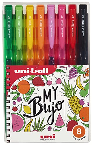 Uni-Ball Signo RT1 UMN-155N Gel-Tintenroller mit 8 Farben von Uni-Ball