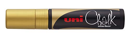 Uni Chalk PWE-17K Gold Flüssigkreidemarker Box mit 5 Stück. Uni Chalk PWE-17K Gold Flüssigkreidemarker Box mit 5 Stück. von Uni-Ball