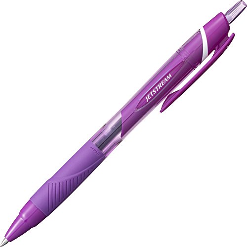 Uni-Ball Mitsubishi Bleistift, Permanent-Kugelschreiber, Jet Stream Color, 10 Stück, 0,7 lila, leicht zu schreiben, SXN150C07.11 von Uni-Ball