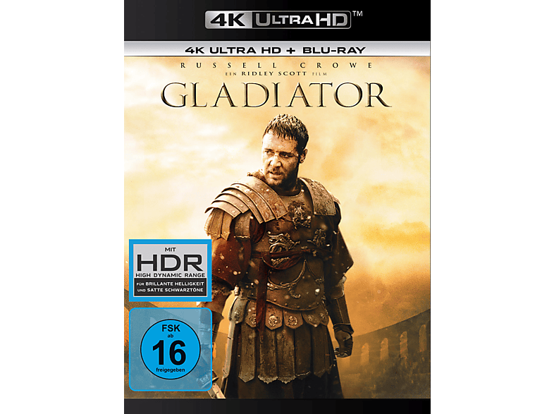 Gladiator 4K Ultra HD Blu-ray + Gladiator 4K Ultra HD Blu-ray + von Uni