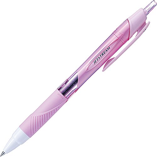 Uni Jetstream Ballpoint Pen - 0.38 mm - Black Ink - Light Pink Body von Uni
