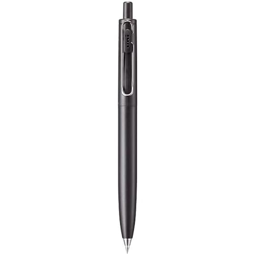 Uni One F Gel Pen • 0.38 mm • Black Ink (Faded Black) von Uni
