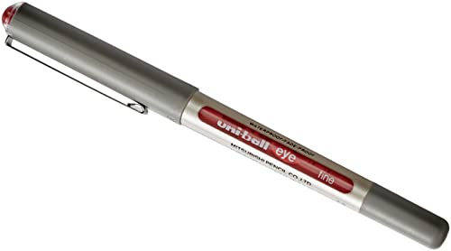UniBall EYE UB 157, Rollerball Kugelschreiber, Rot, 1 Stück von UniBall