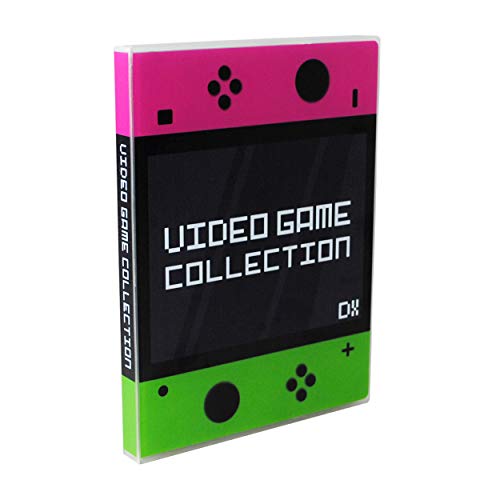 UniKeep Schutzhülle für Nintendo Switch Kartuschen - hält 60 Spiele sicher in Schaumstoff (Pink/Grün) von UniKeep