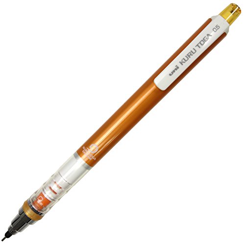 Uni Kurutoga Druckbleistift Standard, 0,5mm, schwarz Orange von UniPatch