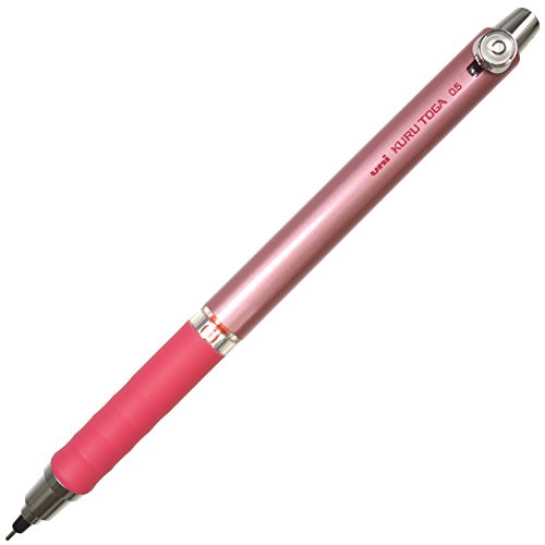 Uni Kurutoga mit Gummi Grip Druckbleistift 0,5 mm rose von 三菱鉛筆