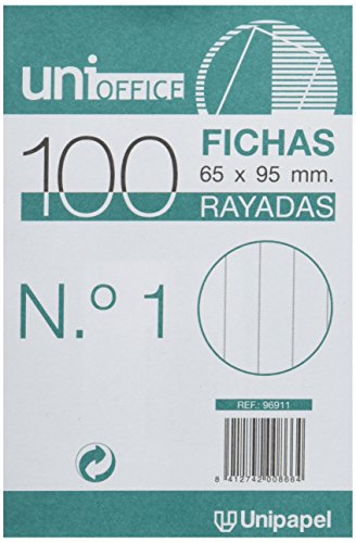 Unipapel 307945 – Pack von 100 Chips Fotokarton, 65 x 95 mm von UniSystem