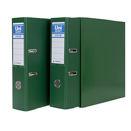 Unisystem 92326 Modul mit 2 Aktenordnern 65 mm, grün, Format A4 Unisystem 92326 Modul mit 2 Aktenordnern 65 mm, grün, Format A4 von UniSystem