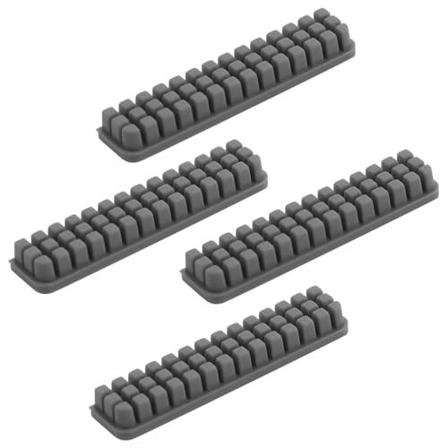 4 PCS A1 Nozzle Silikonbürste Heatbed Düse Wiper Cleaning Tool NUR Compatible with Bambu Lab A1 3D Drucker (nicht für A1 Mini) von UniTak3D
