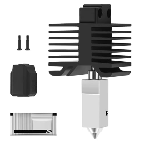 X1 P1 Hotend 0.8mm Compatible with Bambulab X1/P1/X1C/X1E/P1S/P1P 3D Drucker High Temp&Fast Speed Gehärteter Stahl düse+Verchromter Messing Heizblock Integrierte Struktur X1 P1 Hotend 0.8mm Compatible with Bambulab X1/P1/X1C/X1E/P1S/P1P 3D Drucker High Temp&Fast Speed Gehärteter Stahl düse+Verchromter Messing Heizblock Integrierte Struktur von UniTak3D