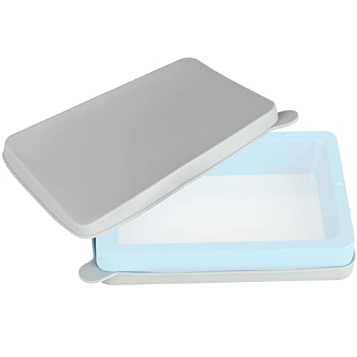 UniTak3D Silicone UV Resin Vat Lid Tank Cover für Photon Mono SE für Elegoo Mars 2 Pro DLP SLA 3D-Drucker 18 * 12 * 1,4cm（2Pcs) von UniTak3D