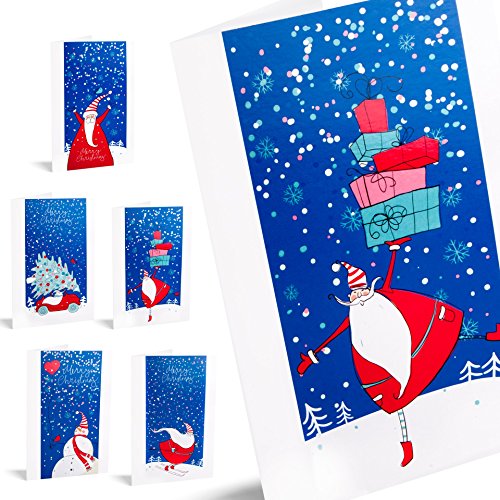 UNICEF - Pack mit 10 Weihnachtskarten,Santa Stories von Unicef