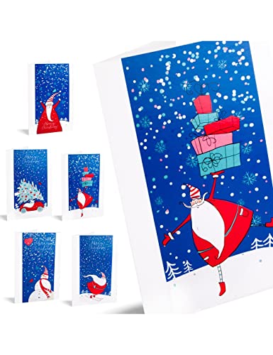 Unicef Weihnachtskarten, 10 Stück, Geschichten vom Weihnachtsmann von Unicef