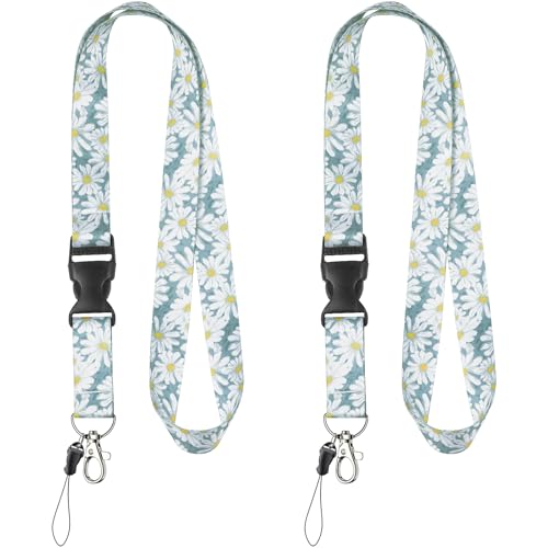 Uniclife 2 Stück Niedliche Lanyards Hals ID-Karte Lanyard Frauen Schnelles Loslassen Hals Lanyard ID Ausweiskartenhalter Zubehör Abnehmbare Schlüsselanhänger Band mit hängenden Seil Metall-Clip Blau Uniclife 2 Stück Niedliche Lanyards Hals ID-Karte Lanyard Frauen Schnelles Loslassen Hals Lanyard ID Ausweiskartenhalter Zubehör Abnehmbare Schlüsselanhänger Band mit hängenden Seil Metall-Clip Blau von Uniclife