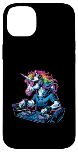 Unicorn DJ mit Kopfhörern Mixing Beats Hülle für iPhone 14 Plus Unicorn DJ mit Kopfhörern Mixing Beats Hülle für iPhone 14 Plus von Unicorn DJ Mixing Music Vibes Rainbow