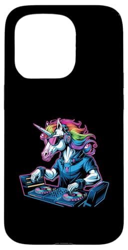 Unicorn DJ mit Kopfhörern Mixing Beats Hülle für iPhone 15 Pro Unicorn DJ mit Kopfhörern Mixing Beats Hülle für iPhone 15 Pro von Unicorn DJ Mixing Music Vibes Rainbow