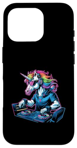 Unicorn DJ mit Kopfhörern Mixing Beats Hülle für iPhone 16 Pro Unicorn DJ mit Kopfhörern Mixing Beats Hülle für iPhone 16 Pro von Unicorn DJ Mixing Music Vibes Rainbow
