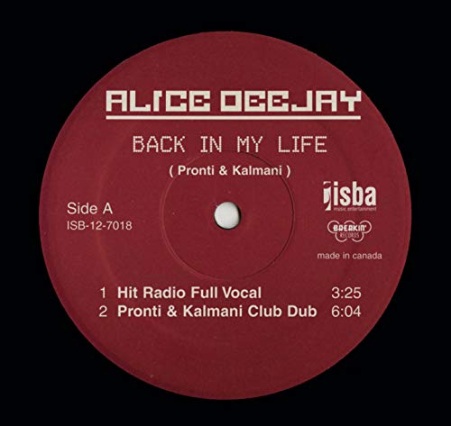 Back In My Life [Vinyl LP] von Unidisc Records