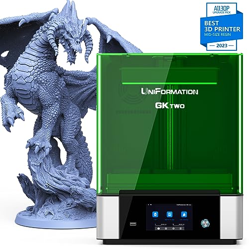 UniFormation 8K MSLA Resin 3D Drucker GKtwo 10,3'' LCD Photocuring Resin 3D Drucker mit eingebautem Heizsystem & Geruchsfilter, großes Bauvolumen 228 * 128*H245mm UniFormation 8K MSLA Resin 3D Drucker GKtwo 10,3'' LCD Photocuring Resin 3D Drucker mit eingebautem Heizsystem & Geruchsfilter, großes Bauvolumen 228 * 128*H245mm von Uniformation