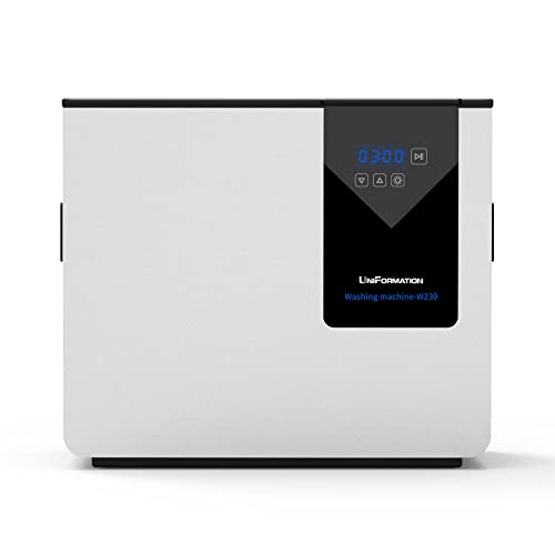 UniFormation W230 Waschmaschine für 3D-Drucker, 7L Ultraschall Harz Reinigungsmaschine mit LED-Touchscreen, kompatibel GKTWO/LCD/DLP/SLA 3D Drucker von Uniformation