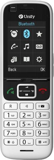 Atos Unify S6 - Schnurloses Erweiterungshandgerät - mit Bluetooth-Schnittstelle - DECT - Silber (L30250-F600-C510) von Unify