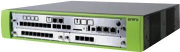 Unify OpenScape Business X3R - PBX-Basischassis - Rack montierbar - Grau, grün - 2U - für OpenScape Business X3R - nur Gehäuse von Unify